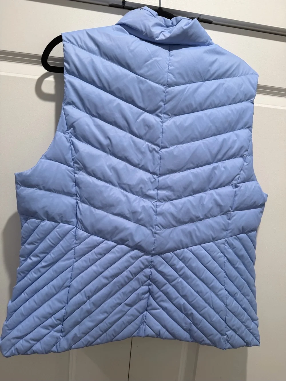 Talbots Blue Quilted Puffer Vest for Women- Size XL